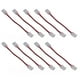 thumbnail image 4 of Conector COB conector de luz de tira COB de 2 pines para PC 10 piezas rápido para cocina para el hogar ANGGREK Otros, 4 of 8