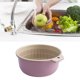 thumbnail image 3 of Cesta Para Lavar Frutas Y Verduras, Juego De Cuencos Colador De Cocina, Plástico De Doble Capa Para Dormitorio, 3 of 7
