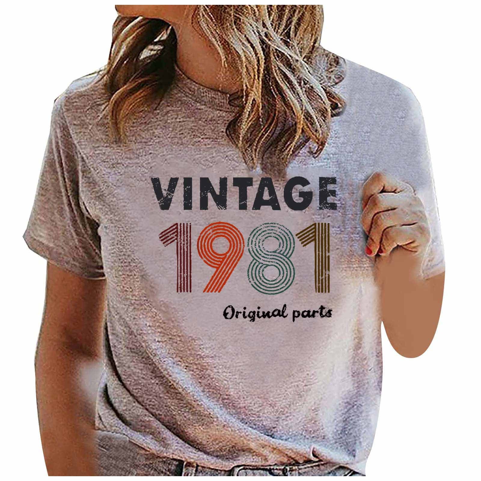 42nd Birthday Gift Tote Shopping Cotton Fun Bag Vintage 1978 All Original Parts
