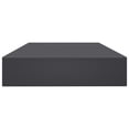 thumbnail image 2 of vidaXL Bookshelf Boards 4 pcs Grey 100x10x1.5 cm Engineered Wood, 2 of 4