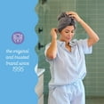 thumbnail image 5 of Turbie Twist 2 Pack Microfiber Hair Towel - Grey, Light Pink, 5 of 7