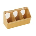 thumbnail image 2 of Comedero para pájaros y palomas, caja colgante con tres orificios, comida para pájaros y palomas, alimentador para aves y pollos, jaula de cría, periq, 2 of 8