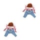 thumbnail image 1 of Disfraz de perro con forma de daga Methold brazos acolchados rojo, 1 of 6
