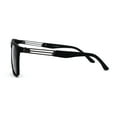 thumbnail image 4 of Polarized Elegant Chic Fashion Luxury Sport Horn Rim Sunglasses Matte Black, 4 of 4