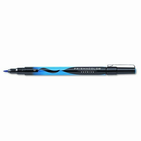 PRISMACOLOR Brush Tip Marker, Blue