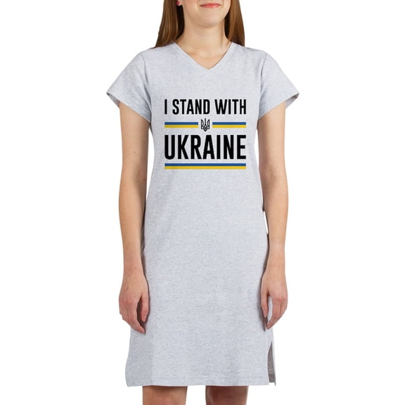CafePress - I Stand With Ukraine - Women's Nightshirt