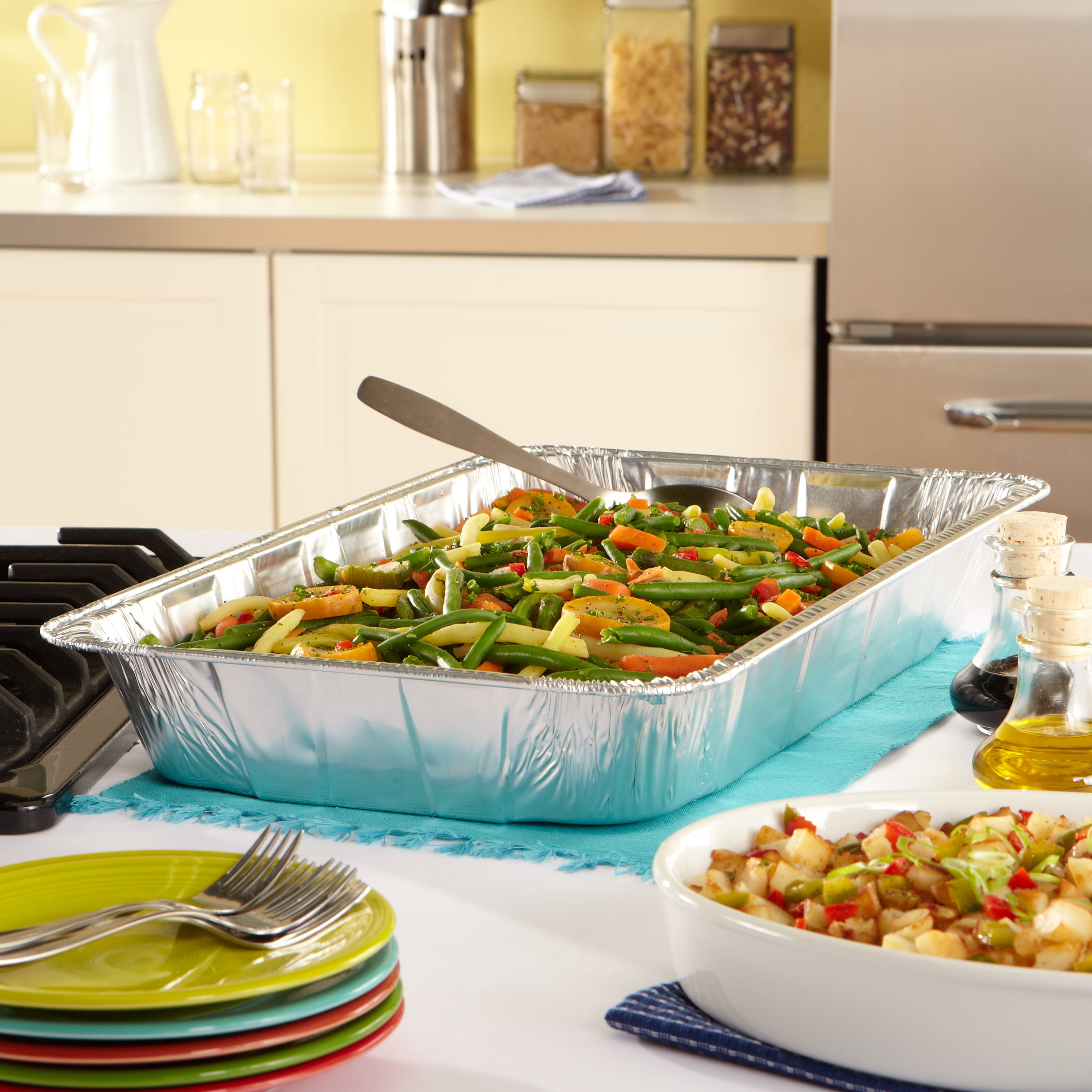 Disposable Aluminum Foil Lasagna Pan - Deep #4400