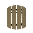 thumbnail image 6 of DecMode 18" x 15" Brown Resin Outdoor Accent Table, 1-Piece, 6 of 13