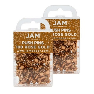 320Pcs Gold Push Pins Set 5 Styles Heavy Duty Thumb Tacks, Decorative Push  Pins with Thumbtack Hooks Push Pin Clips for Cork Boards, Thumb Tacks for