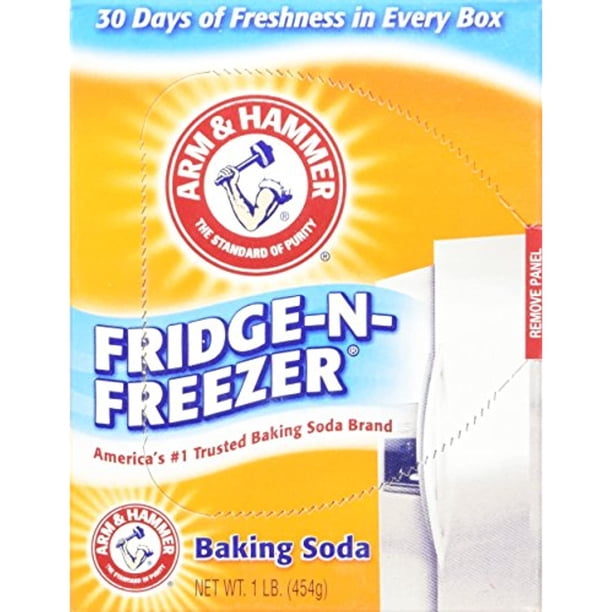 Arm & Hammer FridgeNFreezer Baking Soda Odor Absorber, 14 Ounces