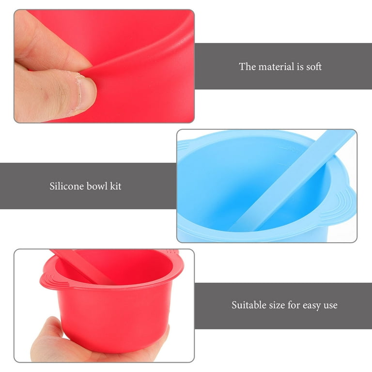 Silicone Wax Pot Warmer Professional CoFashion Silicone Wax Warmer Liner,  2Pcs Waxing Pot Wax Pot for