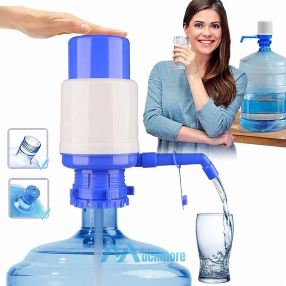 5 6 Gallon Drinking Water Jug Bottle Pump Manual Dispenser Home Office School