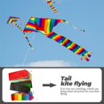 thumbnail image 2 of Kite Rainbow Streamer Tail Outdoor Outing Interactive Kite Toy Kite Entertainment Tail Outing, 2 of 8