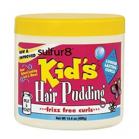 [SULFUR8] KID'S MILK & HONEY HAIR PUDDING FRIZZ FREE CURLS 14.4OZ