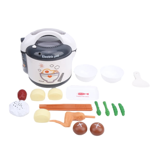 Juguete de Cocina de Arroz para Niños, Juguetes para cocinar herramientas de cocciónico Herramientas de cocina con jugar a la cocina juguete para electrodomíses de cocina