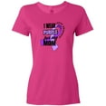 thumbnail image 3 of Inktastic I Wear Purple For My Mom Lupus Awareness Women's T-Shirt, 3 of 5