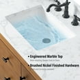 thumbnail image 7 of Vanity Art 48" Single Bathroom Vanity with Sink, Freestanding Bath Storage Cabinet with Engineered Marble Top, 7 of 7