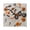 Black, variant on Square Wall Clock Silent Non-Ticking Battery Operated Retro 7.78" Clock for Bedroom Living Room Decor Cute Halloween-themed Lollipops