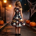 thumbnail image 6 of ATOGUTA Kids Dresses Girls Sleeveless A Line Halloween Dress Flowy Tween Girl Party Dresses, Size 4T-14, 6 of 7