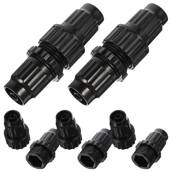 10 sets  of Plastic Garden Hose Connector Male and Female Hose End Repair Fittings