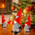 thumbnail image 2 of Adornos navideños altos, 3 uds. Adorno de muñeca, figuritas suecas de Papá Noel, regalos de enanos escandinavos para niños, familia, amigos, Navidad Fason WLJ-3628, 2 of 5