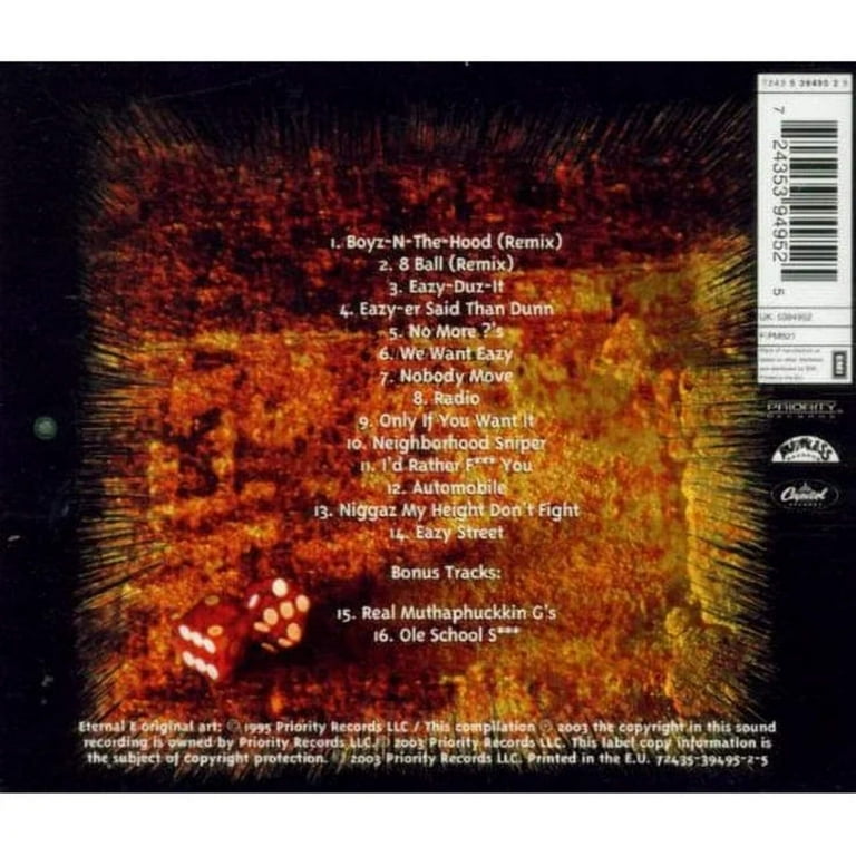 Eazy-E Eternal E Best Of 未開封 Eazy-E Eternal E Best Of 未開封 91NblHL4VyL.jpg_BO30,255,255,