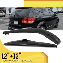 12" 13" Rear Windshield Wiper Arm & Blade Set Compatible With Dodge Journey 2009-2020