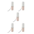 thumbnail image 3 of yingyy Toothbrush Case Portable Toothpaste Container Daily Use Multifunctional Bathroom for Home Travel Business Trips Hiking pink and white 5Set, 3 of 6