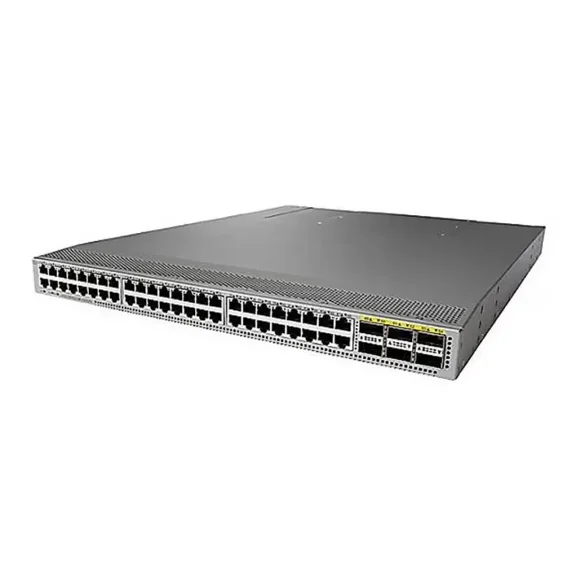 Restored Cisco Nexus N9K-C93108TC-EX 48-Port, 6 x 40/100G QSFP, Gigabit Ethernet Switch, High-Performance Data Center Networking, P/N: N9K-C93108TC-EX (Refurbished)