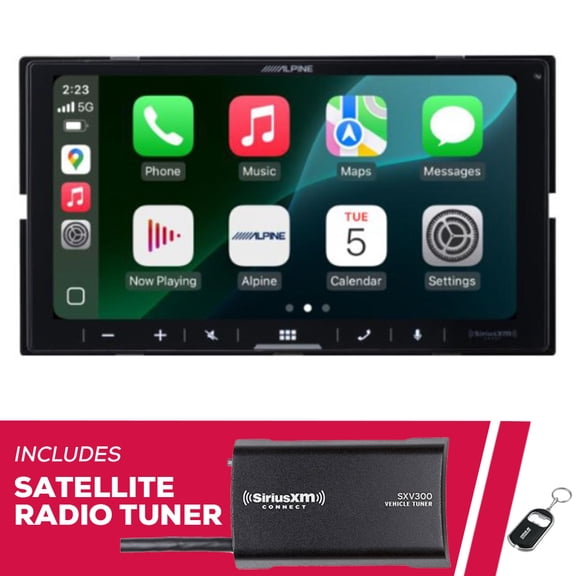 New Alpine iLX-W770-M 6.75" 2-DIN Multimedia Receiver with SXV300V1 SiriusXM Tuner