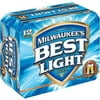 Milwaukee's Best Light Lager Beer, 12 Pack, 12 fl. oz. Cans, 4.1% ABV