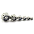 thumbnail image 3 of Compatible With150pcs 304 Stainless Steel Lock Nut Nylon Insert M3 M4 M5 M6 M8 M10, 3 of 4