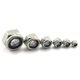 thumbnail image 3 of Compatible With150pcs 304 Stainless Steel Lock Nut Nylon Insert M3 M4 M5 M6 M8 M10, 3 of 4