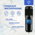 thumbnail image 5 of Home Studio Recording Kit Podcast Music Mixer Equipment Condenser Microphone Set, 5 of 14