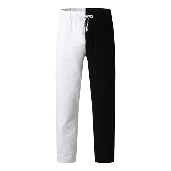 Men's Fleece Sweatpants With Drawstring Ankles – Open Bottom Joggers, Side & Back Pockets, For Hiking & Lounge