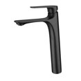 thumbnail image 2 of Grifo de lavabo para baño, lavabo, hogar, grifo de cocina, agua caliente y fría Negro, 2 of 9