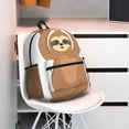 thumbnail image 6 of Goofa Cute Sloth In Yoga Pose Tree Print Casual Backpack for Women Men,Waterproof High School Bookbag,Lightweight Travel Daypack,Classic College Backpack,Laptob Backpack, 6 of 6