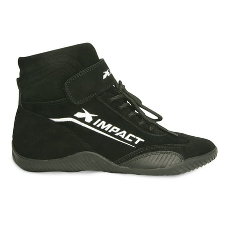 IMPACT RACING 41010010 Axis Shoes Size 10 Black SFI