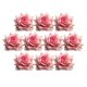 thumbnail image 1 of Cabeza de rosas de flores artificiales falsas de de color mezclado para decoración DIY Rosado, 1 of 9