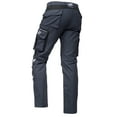 thumbnail image 4 of PUMA Workwear Precision X Work Pants for men - Premium Trousers with Multiple Pockets and Reinforced Knees - Ideal for Craftsmen, Manufacturing, and Construction - Anthracite/Black - 36W / 32L, 4 of 7
