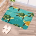 thumbnail image 5 of Turtle Non-Slip Polyester Chair Mat - Machine Washable Door Mats and Rugs, 5 of 6