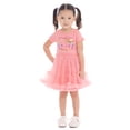 thumbnail image 5 of Hello Kitty Toddler Girl Tiered Tutu Dress with Rainbow Foil, Sizes 12M-5T, 5 of 9