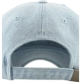 thumbnail image 4 of Panda Vintage Distressed Dad Hat Light Denim Adjustable Baseball Cap Hip Hop Animal SWAG Polar Bear Bamboo Giraffe Tiger, 4 of 4