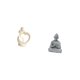 thumbnail image 5 of Figura abstracta de Buda con diseño de pareja, estatua de resina, ideal para decorar escritorios, armarios y el hogar. Ideal para aniversarios., 5 of 8