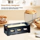 thumbnail image 5 of Mini Horno Quesero 3 Piezas - Mango Acero - Set Negro (Vela No Incluida) Adepaton CPB-DE-WX628-1, 5 of 5