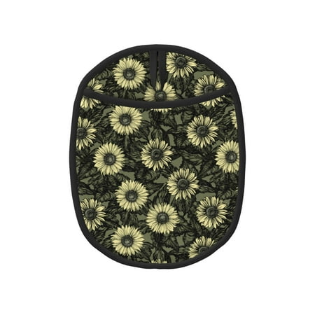 

Sikiie Sunflowers Silicone Pot Holders Oven Mitts Heat Resistant Hot Pads Non Slip Pot Holder for Kitchen Baking and Cooking 9.4 x 7.5 Inches