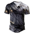 thumbnail image 2 of IROINNID Big and Tall T Shirts for Men, Lightweight Thin Basic V-Neck Tie-dye Casual Slim Blouses for Men, 2 of 4