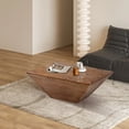 thumbnail image 2 of Triple Tree Vintage Ladder-Shaped Solid Wood Coffee Table, Brown, 2 of 9
