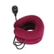 thumbnail image 3 of Camilla de cuello inflable de 3 capas, tractor suave para viajes de oficina y personas mayores. Rosa roja, 3 of 9