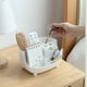 thumbnail image 4 of Desktop Stationery Storage Box Creatives Student Stationery Office Meeting Pen Holders Student Study Large Capacity Pen Holders, 4 of 6